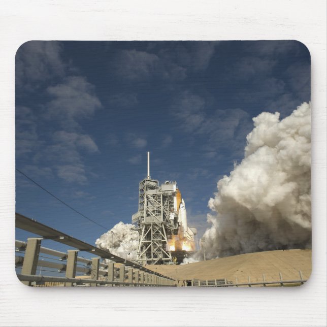 Space Shuttle Atlantis lifts off 20 Mouse Pad (Front)