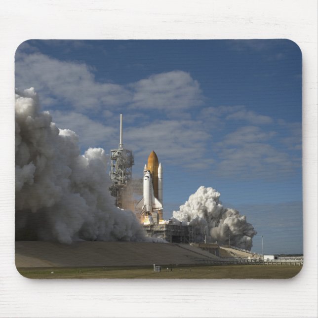 Space Shuttle Atlantis lifts off 23 Mouse Pad (Front)