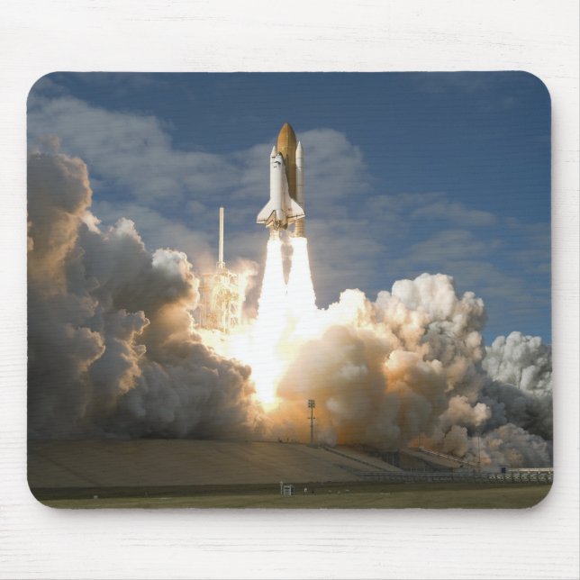 Space Shuttle Atlantis lifts off 24 Mouse Pad (Front)