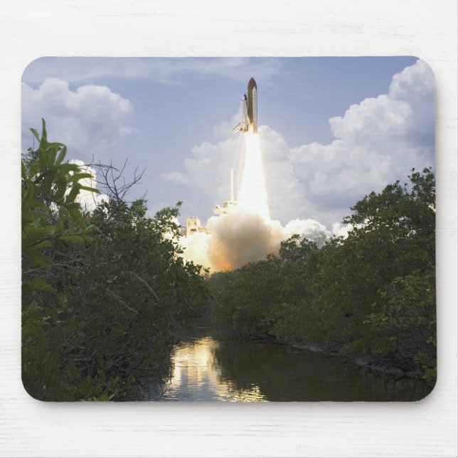 Space Shuttle Atlantis lifts off 26 Mouse Pad (Front)