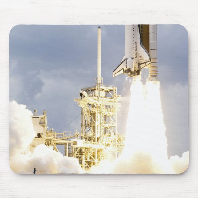 Space Shuttle Atlantis lifts off 2 Mouse Pad (Front)