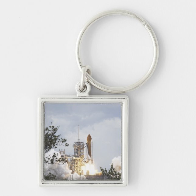 Space Shuttle Atlantis lifts off 3 Key Ring (Front)