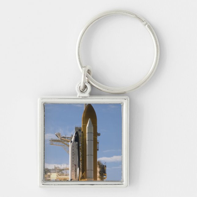 Space Shuttle Atlantis lifts off 5 Key Ring (Front)