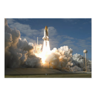 Space Shuttle Atlantis lifts off 8 Photo Print
