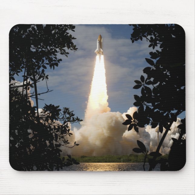 Space Shuttle Atlantis lifts off 9 Mouse Pad (Front)