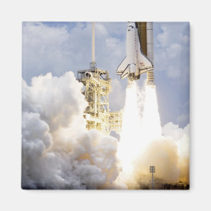 Space Shuttle Atlantis lifts off Magnet
