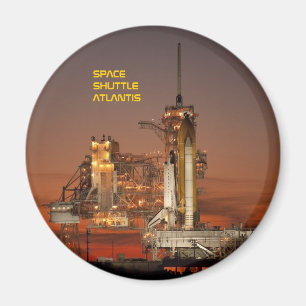 Space Shuttle Atlantis Magnet
