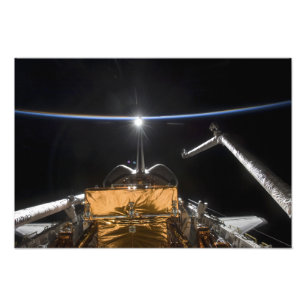 Space Shuttle Atlantis' payload bay Photo Print
