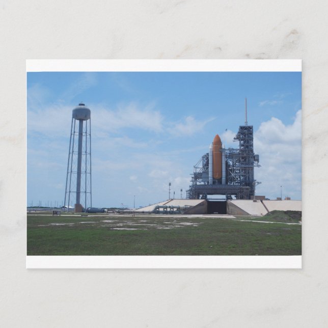 Space Shuttle Atlantis Postcard (Front)