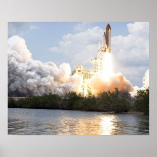 Space Shuttle Atlantis Poster