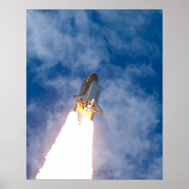 Space Shuttle Atlantis Poster (Front)