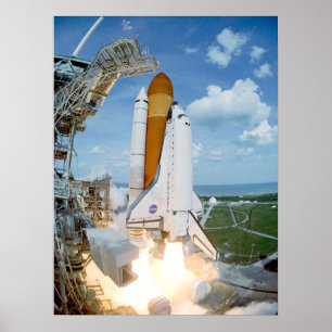 Space Shuttle Atlantis Poster