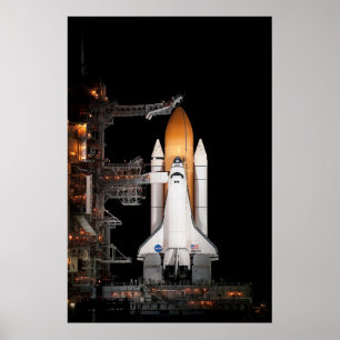 Space Shuttle Atlantis Poster