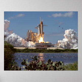Space Shuttle Atlantis Poster