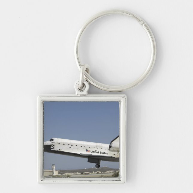 Space Shuttle Atlantis prepares for landing Key Ring (Front)