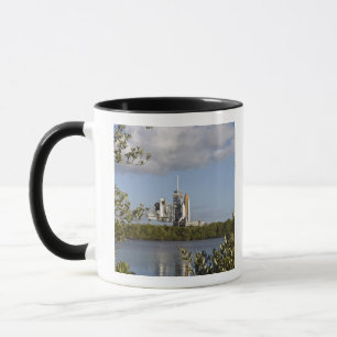 Space Shuttle Atlantis sits ready Mug