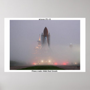 Space Shuttle Atlantis - STS-115 Poster