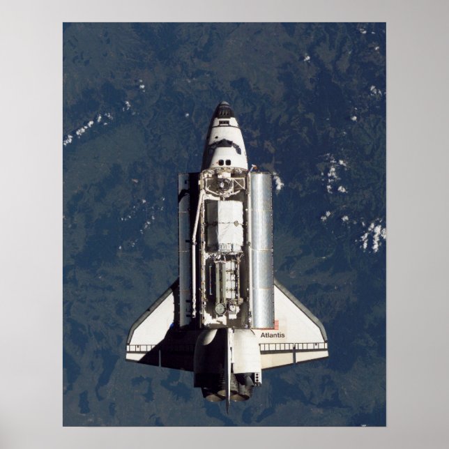 Space Shuttle Atlantis (STS-115) Poster (Front)