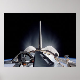 Space Shuttle Atlantis (STS-98) Poster