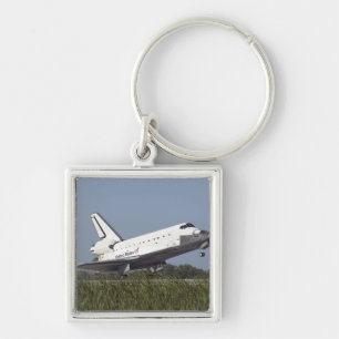 Space shuttle Atlantis touches down on Runway 3 Key Ring