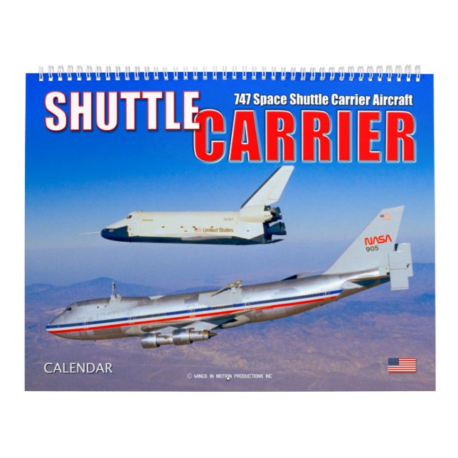 Space Shuttle Carrier Aircraft Calendar (Cover)
