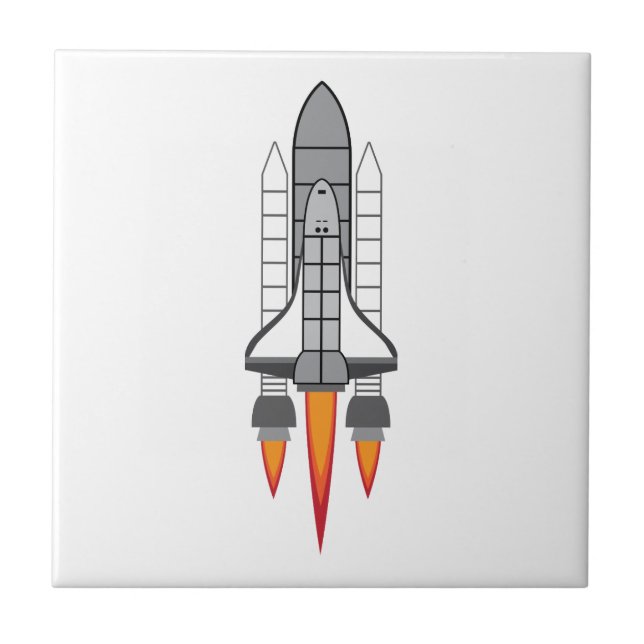 Space Shuttle Ceramic Tile (Front)