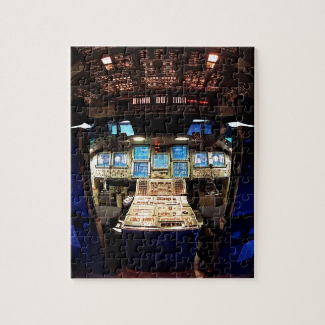 Space Shuttle Cockpit Jigsaw Puzzle (Vertical)