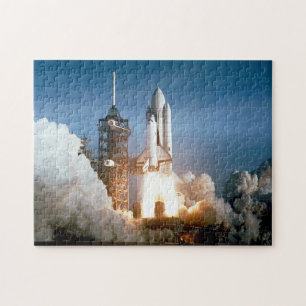 Space Shuttle Columbia Blasts Off Jigsaw Puzzle