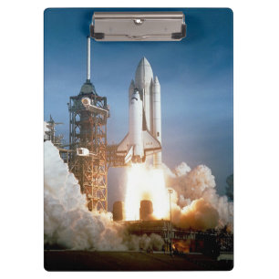 Space Shuttle Columbia launching Clipboard