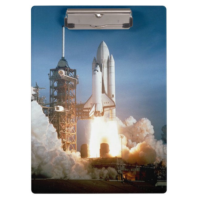 Space Shuttle Columbia launching Clipboard (Front)