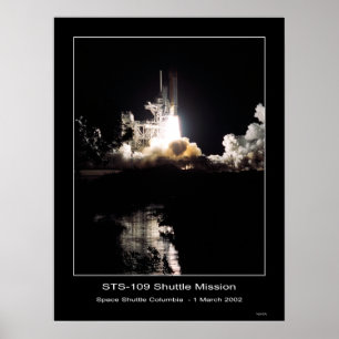 Space Shuttle Columbia Lift-off – March 1, 2002 Poster