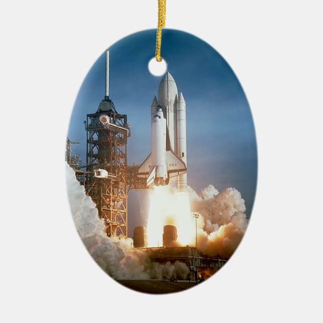 Space Shuttle Columbia Ornament (Front)