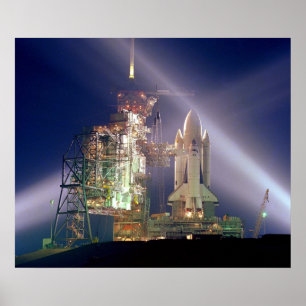 Space Shuttle Columbia (STS-1) Poster