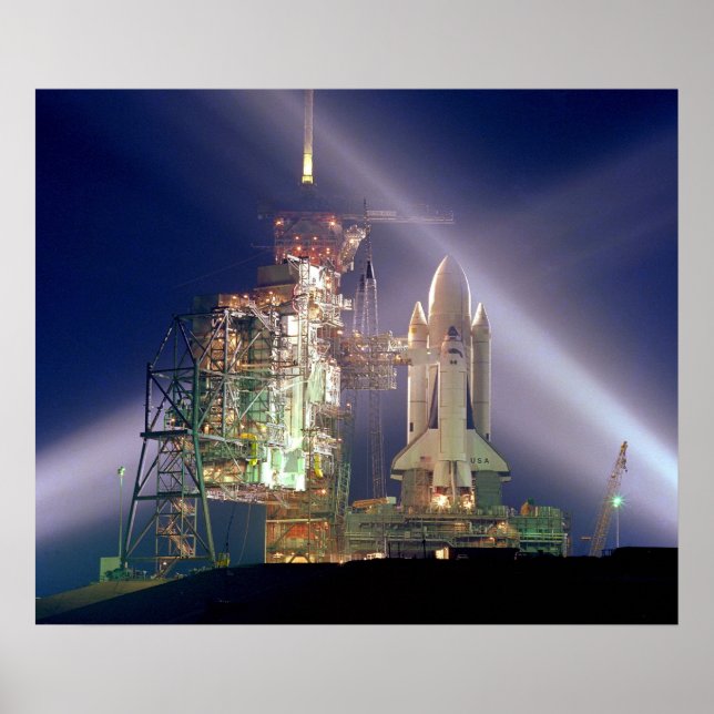 Space Shuttle Columbia (STS-1) Poster (Front)