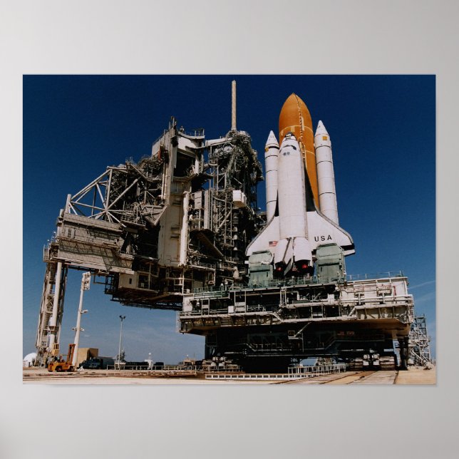 Space Shuttle Columbia (STS-83) Poster (Front)