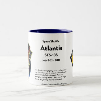 Space Shuttle Commemorative Mug