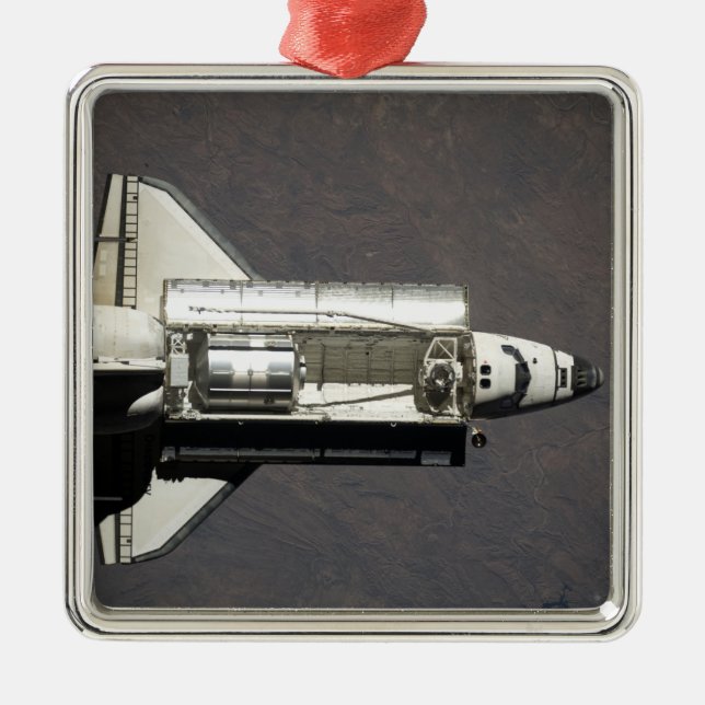 Space Shuttle Discovery 2 Metal Tree Decoration (Front)