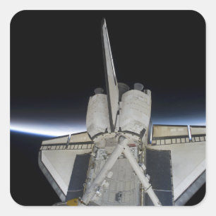 Space Shuttle Discovery 6 Square Sticker