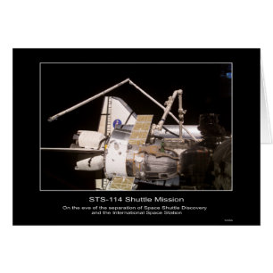 Space Shuttle Discovery and the International Spac