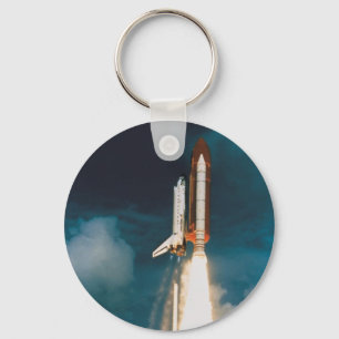 Space Shuttle Discovery Blast Off Key Ring