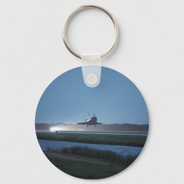 Space Shuttle Discovery landing - STS-116 Key Ring (Front)