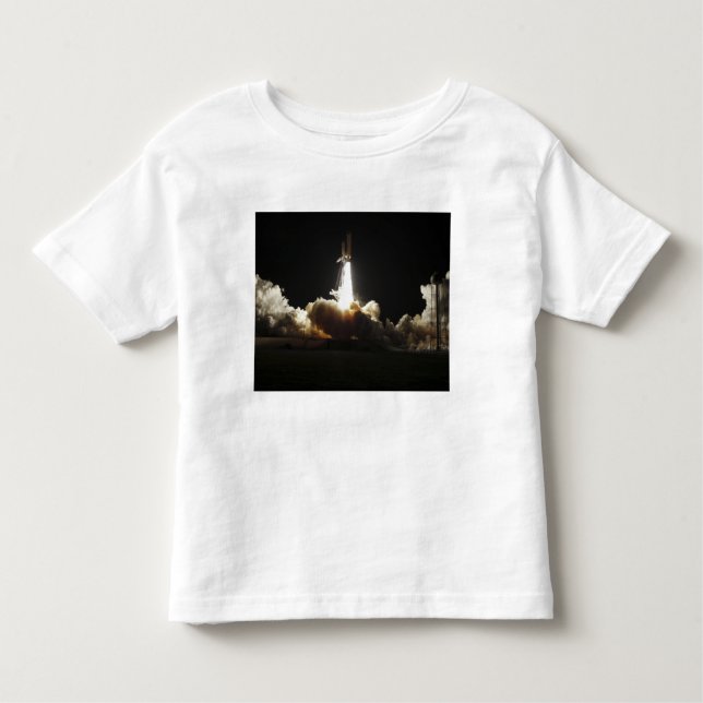 Space shuttle Discovery lifts off Toddler T-Shirt (Front)