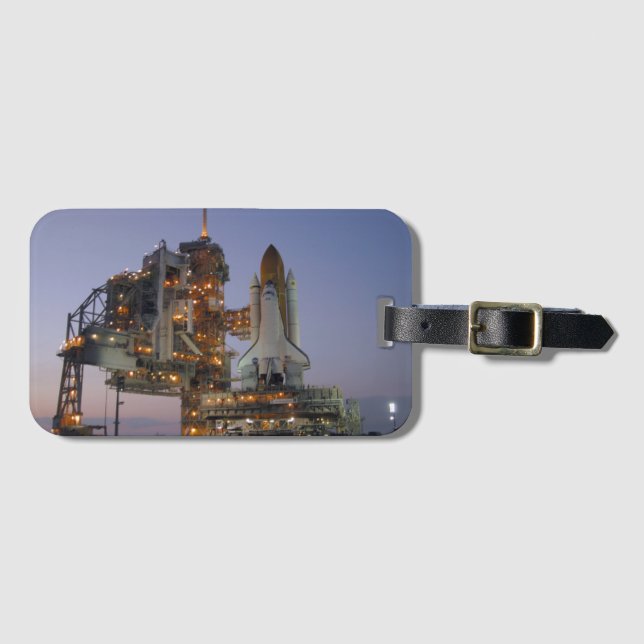 Space Shuttle Discovery Luggage Tag (Front Horizontal)