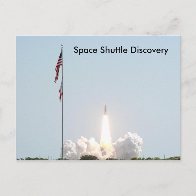 Space Shuttle Discovery Postcard (Front)