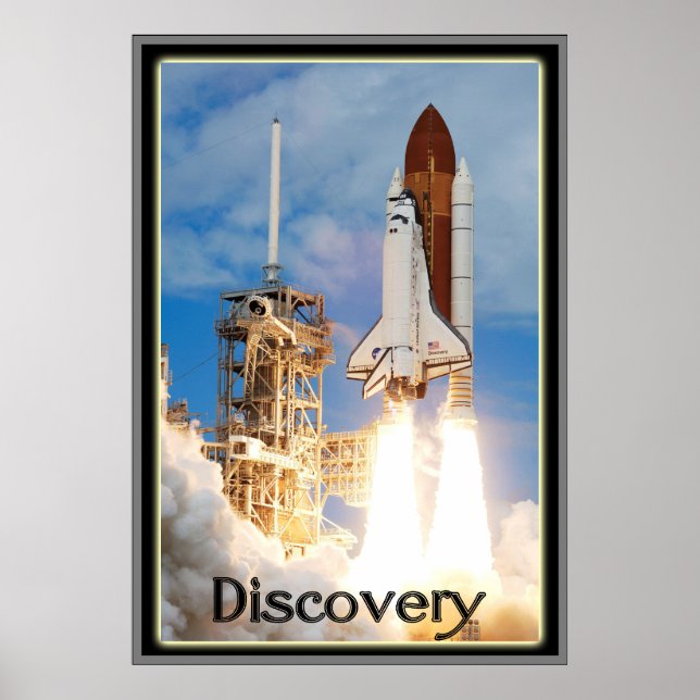 Space Shuttle Discovery Poster (Front)