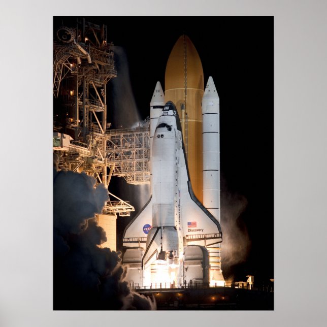 Space Shuttle Discovery Poster (Front)