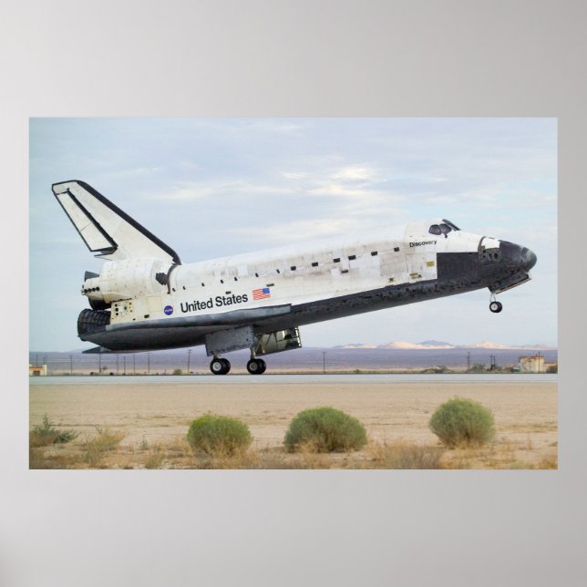 Space Shuttle Discovery Poster (Front)