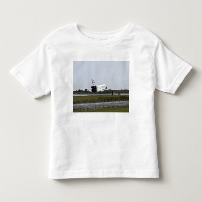 Space Shuttle Discovery touches down 3 Toddler T-Shirt (Front)