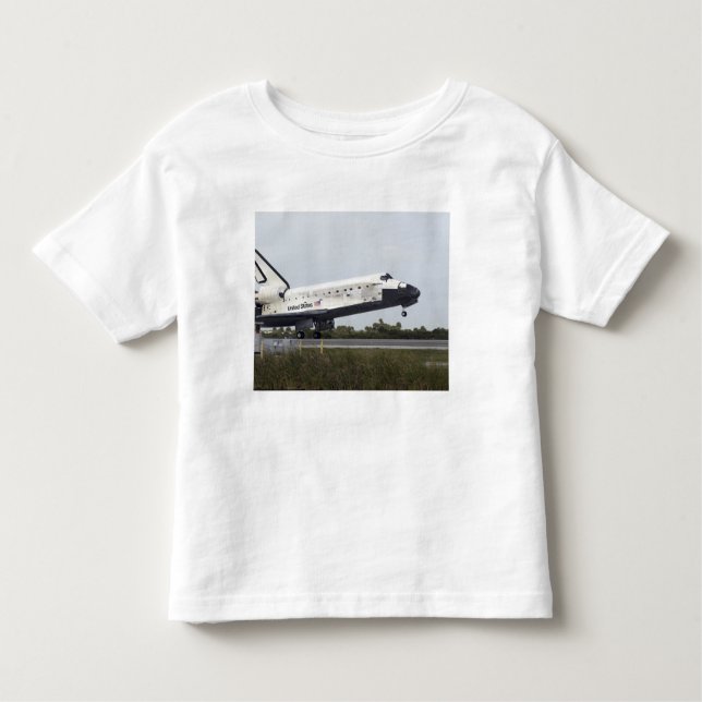 Space Shuttle Discovery touches down Toddler T-Shirt (Front)
