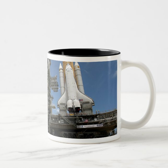 Space Shuttle Discovery Two-Tone Coffee Mug (Right)